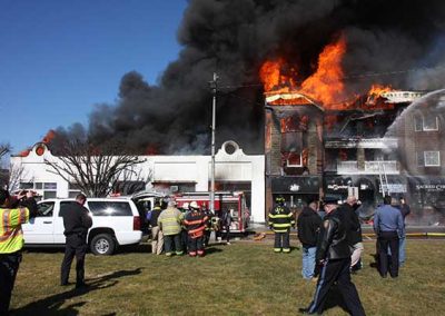 Commercial Building Fire in Long Branch, NJ Results in Total Loss